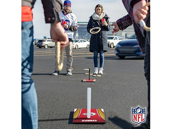 KANSAS CITY CHIEFS Quoits Ring Toss Set