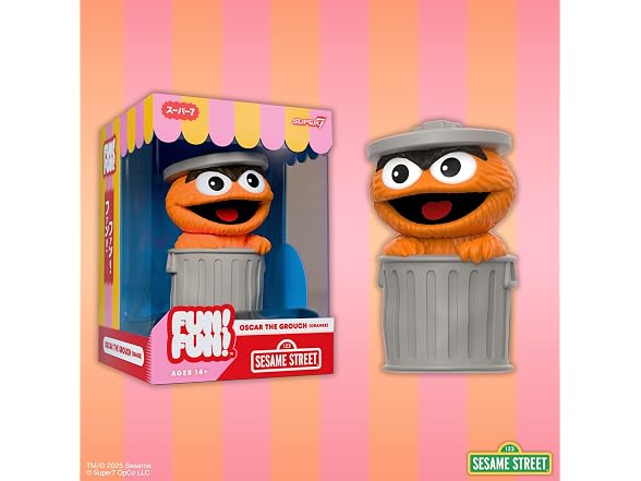 Super7 Fun! Fun! Sesame Street Oscar the Grouch