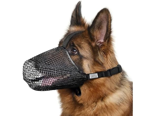 CollarDirect Soft Mesh Dog Muzzle