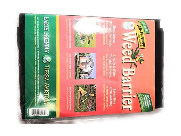 Weed Barrier Easy Gardener All- Purpose (4'x8') (Black)