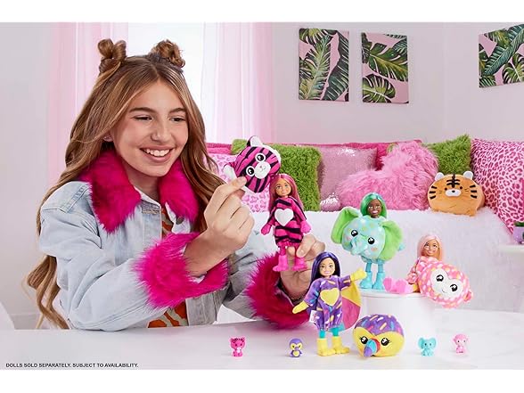 Barbie Cutie Reveal Chelsea Doll, Jungle