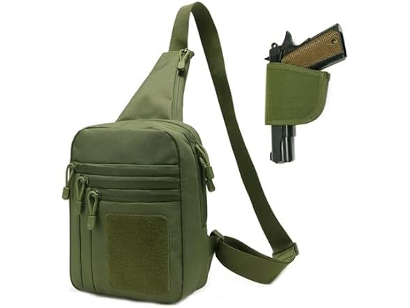 SXJWISHES Tactical Sling Chest Bag