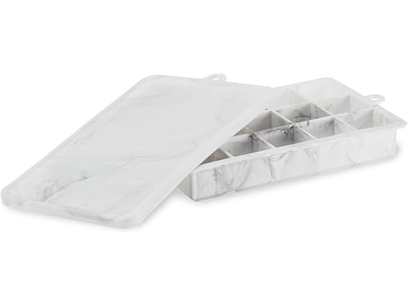 Host Ice Cube Tray with Lid, Makes 15 1.25" Cubes