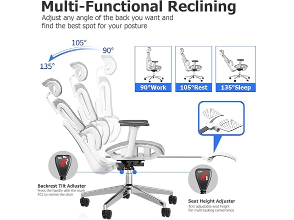 PatioMage Ergonomic Office Chair
