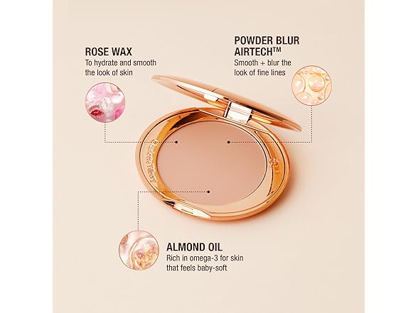 Charlotte Tilbury Airbrush Flawless Finish Powder, #2 Medium, 0.28 oz