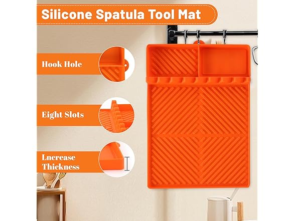 Silicone Grill Mat for Blackstone Griddle Cover 16" x 11.5"