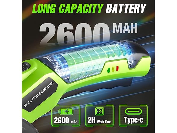 Cordless Electric Scissors