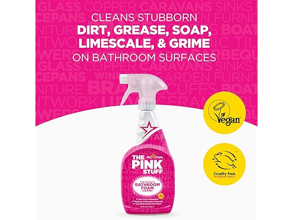 Pink Stuff Bathroom Foam 750ml 6-Pack