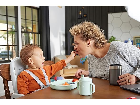 NUK Silicone Baby Straw Cup