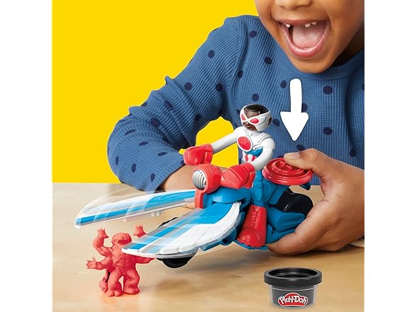 Play-Doh Marvel Captain America Moto-Slicer Playset