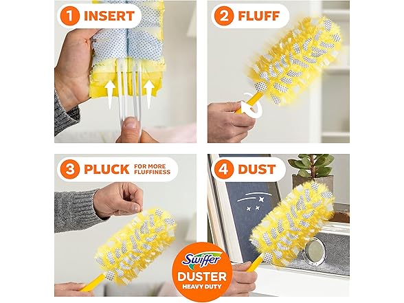 Swiffer Heavy Duty Dusters Lavender 24ct