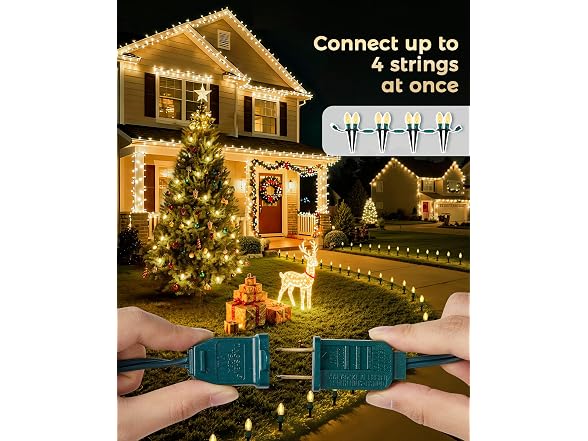 Brightown Christmas Pathway String Light