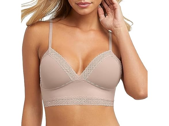 Maidenform Women Lacy Triangle Bralette