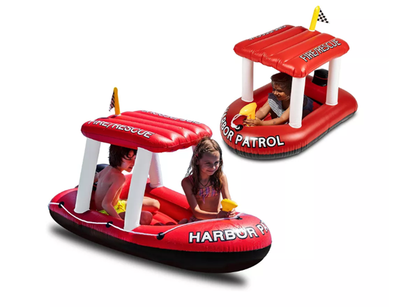 Zone Tech PA0006/10 2 Sizes Fire Rescue Inflatable Boat