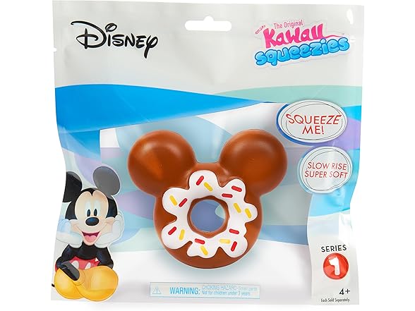 Just Play Kawaii Mickey Squeezies 2 Pack