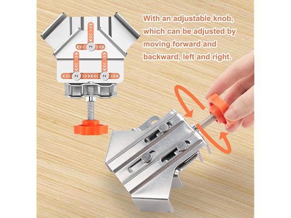 Plus tard CON-08 2 PCS Corner Clamps