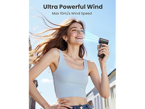 Koonie 19000 RPM High Speed Handheld Fan