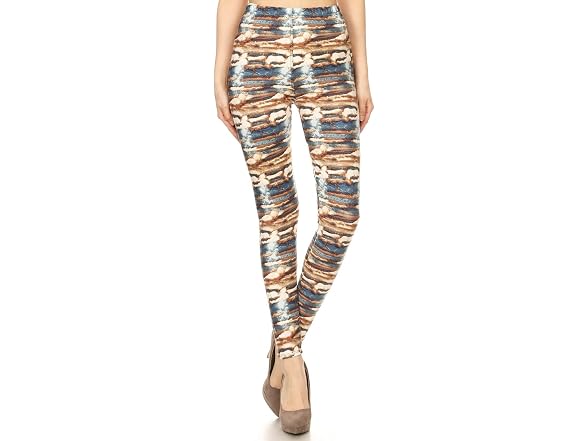 Leggings Depot Women (One Size Plus) High Leggings
