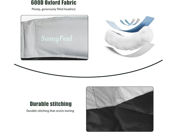 SUNNYFEEL Double Camping Chair