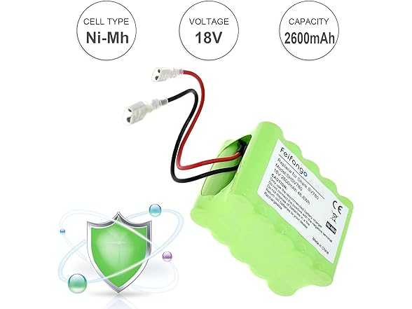 Feifango 18V 2600mAh Replacement Battery