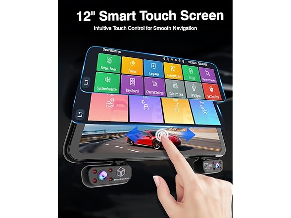 Sprleaf Rear View Mirror Camera