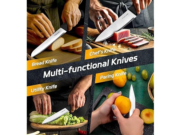 HENKELIVING 14-Piece Kitchen Knife Set