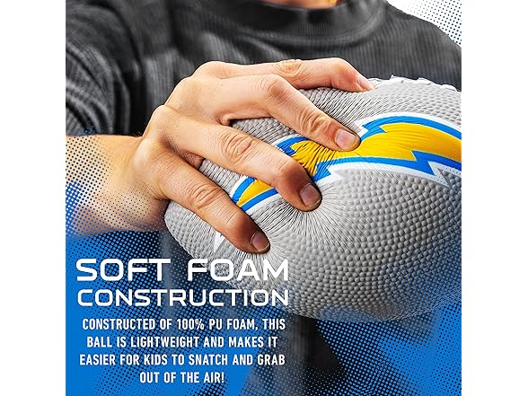LOS ANGELES CHARGERS Kids Foam Football