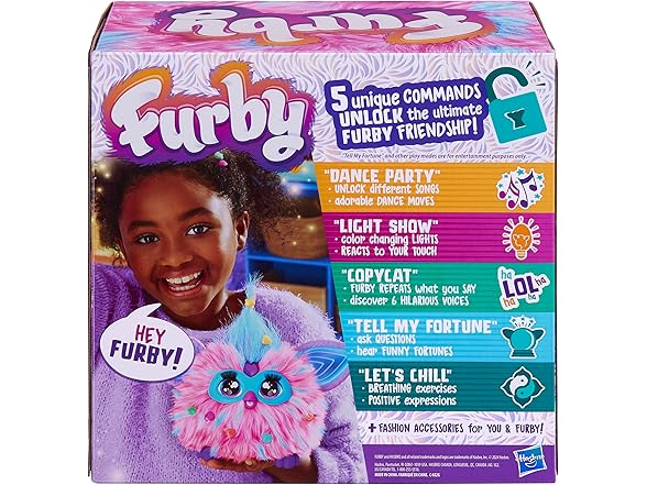 Furby Furby Cotton Candy, 15 Fashion Accessori