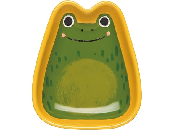 Jubilee Stoneware Pinch Bowls, Ribbit