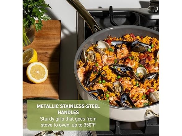 T-Fal Preserve Ceramic Frying Pan 2Pc Set