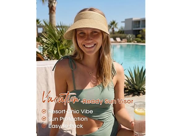 FURTALK Sun Visor Hat