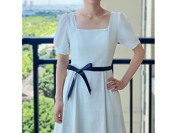 SYAYA Womens Bow Tie, Ribbon Self Tie