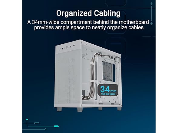 ASUS Prime AP303 White Edition ATX PC Case