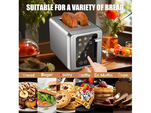 WHALLPRO Touch Screen Toaster