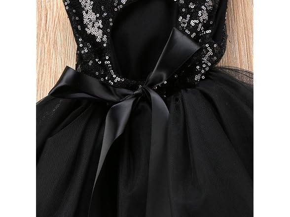 Suomate Girls (3-4T) Baby Girl Sequin Tulle Dress