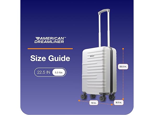 American Dreamliner Luggage - Your Choice
