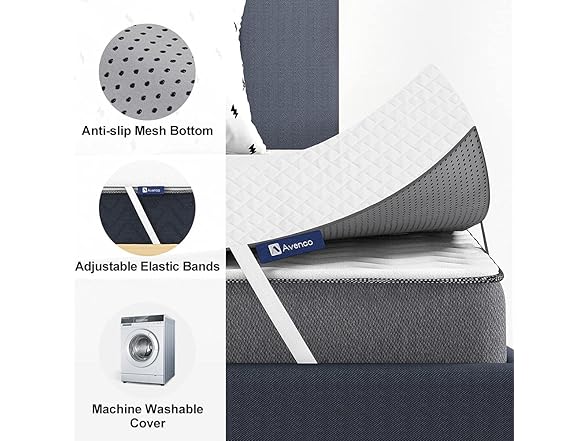 Avenco Twin 4" Mattress Topper