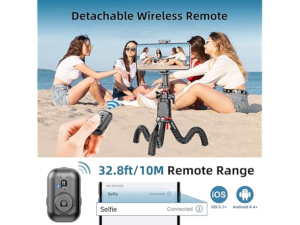 qirita Flexible Tripod for iPhone
