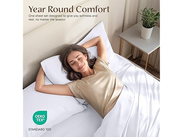 Utopia Bedding Full Sheet Set (White)