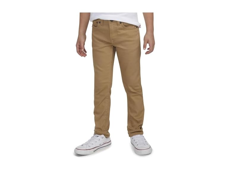Levi's Boys’ 510 Skinny Fit Performance Jeans, British Khaki, 16