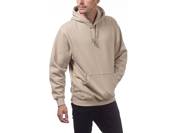 Pro Club Men (5XL) Heavyweight Hoodie Khaki