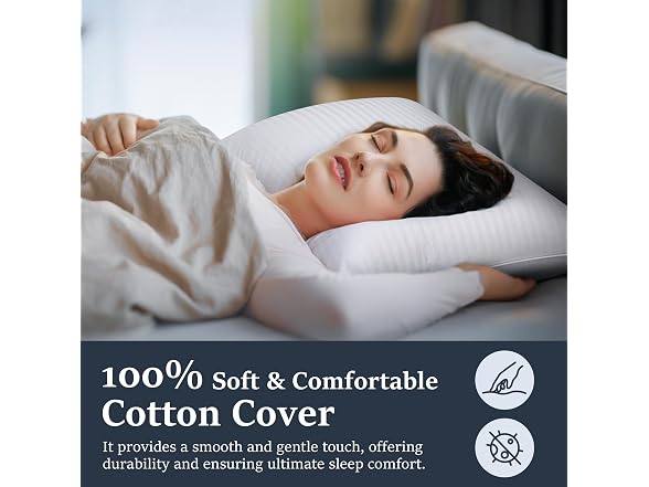 COZSINOOR Goose Down Feather Pillows