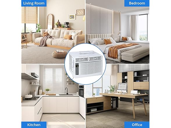 TrendyTrove 6000BTU Window Air Conditioner