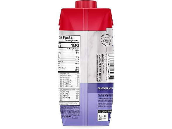 12CT SlimFast Protein Shake, Strawberry- 20g Protein