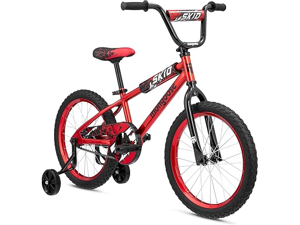 Mongoose Skid Kids Bike 18-Inch