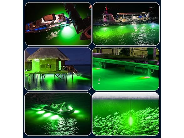 Uniqwamo Underwater Fishing Light