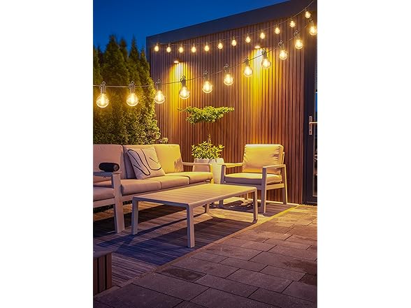 Brightown 69Ft LED Outdoor String Lights