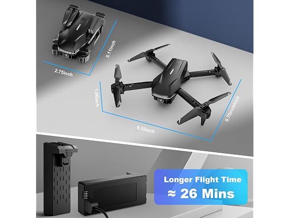 Velcase 1080P HD Foldable Drone