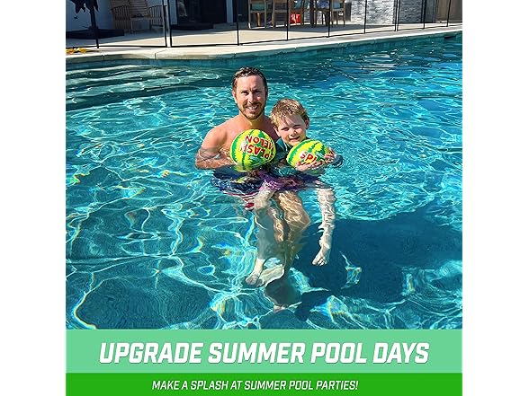 GoSports Splash Melon Pool Ball Party Toy