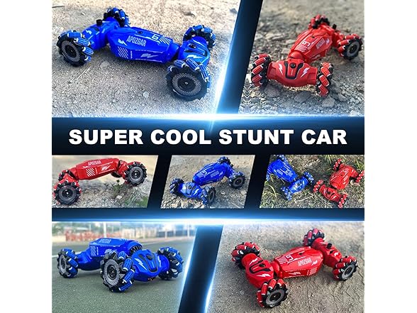 Hand Gesture RC Stunt Car